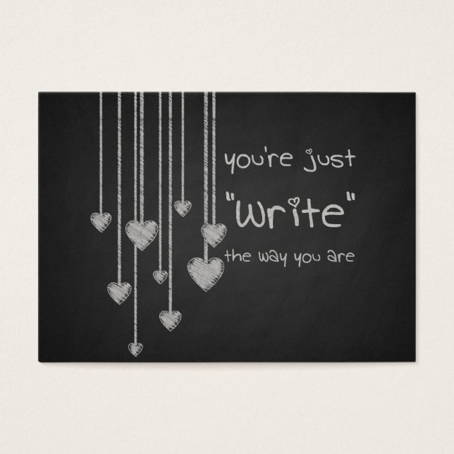 Chalk Board Heart School Kids Valentines in Bulk (Front)