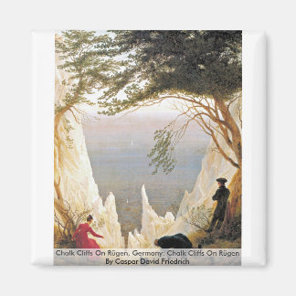 Chalk Cliffs On Rügen, Germany Magnet