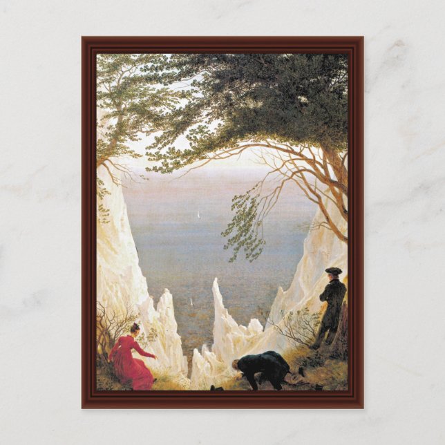 Chalk Cliffs On Rügen, Germany Postcard (Front)