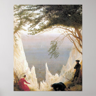 Chalk Cliffs on Rugen Poster