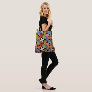 Chalk Daisies Tote Bag
