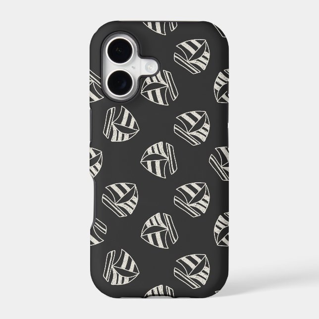 Chalk Drawn Sailboat Pattern (Back)