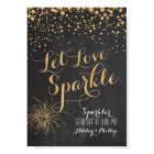 Chalk Glitter Let Love Sparkle, Sparkler Send off