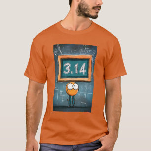 Chalk It Up to Pi: 3.14 Geek Mode Activated T-Shirt