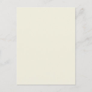 Chalk Neutral Beige Cream Solid Colour Background Postcard