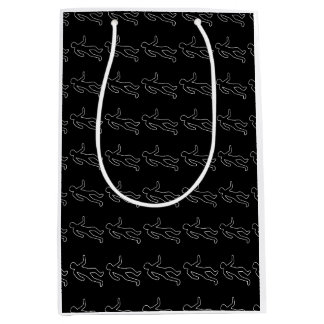 Chalk Outline Medium Gift Bag