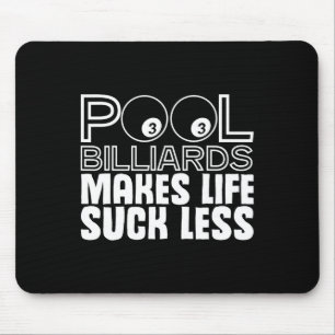Chalk Rack Eight-ball Bar Table Billiards Snooker Mouse Mat