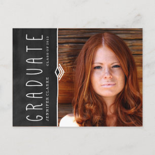 CHALKBOARD   2015 GRADUATION PARTY INVITATION