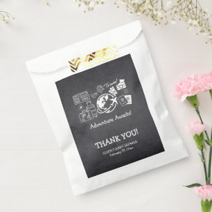 Chalkboard Adventure Awaits Baby Shower Favour Bags