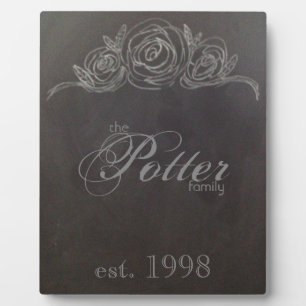 Chalkboard Anniversary Plaque