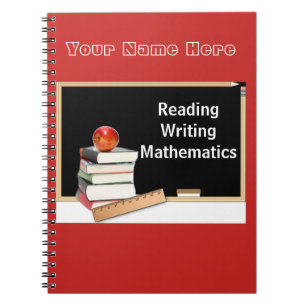 Chalkboard Back To School Notebook