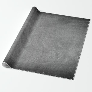 Chalkboard background texture wrapping paper