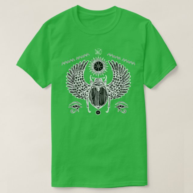 Chalkboard Beetle T-Shirt (Design Front)