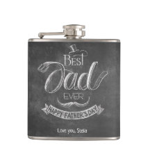Chalkboard Best Dad Ever Father's Day Personalized