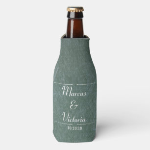 Chalkboard Blackboard Wedding Anniversary Bottle Cooler