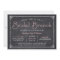 Chalkboard Bridal Brunch Bridal Shower Invitations