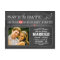 Chalkboard Calendar Photo Save The Date Cards