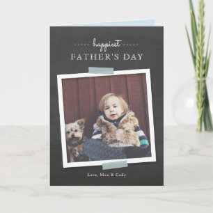 Chalkboard Cheer Father's Day Card