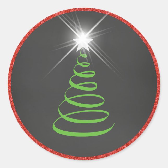 Chalkboard Christmas Sticker (Front)