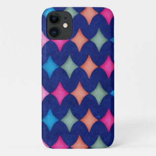 Chalkboard Circus Pattern iPhone 11 Case