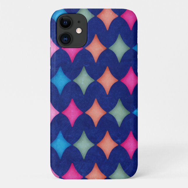 Chalkboard Circus Pattern Case-Mate iPhone Case (Back)