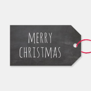 Chalkboard Classroom Christmas School Holiday Gift Tags