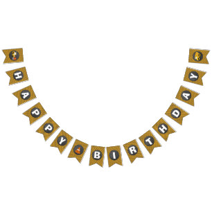 Chalkboard Construction Happy Birthday Banner