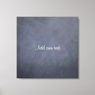 Chalkboard Customised Canvas Print