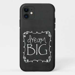 Chalkboard Design DREAM BIG Custom iPhone 5 S Case