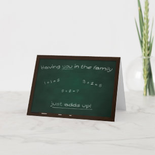 Chalkboard Greeting card