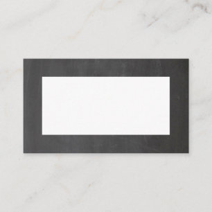 Chalkboard grey wedding. Modern simple blackboard Place Card