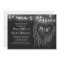chalkboard lights tree romantic engagement party