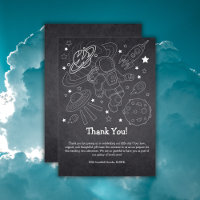 Chalkboard Little Space Explorer Baby Shower