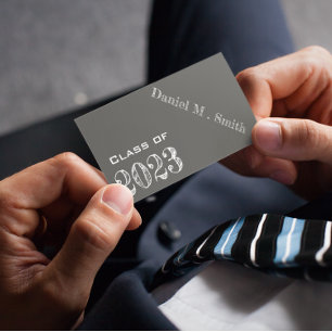 Chalkboard look 2023 - graduation name card