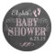 Chalkboard Look Pink Baby Shower