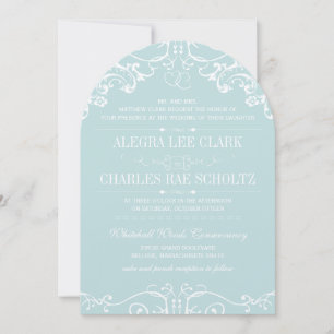 Chalkboard Modern Vintage Typography Invite