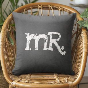 Chalkboard - Mr. Mister Cushion