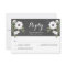 Chalkboard Painted Anemones - RSVP Card