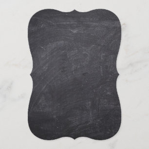 Chalkboard Party Invitations Cards