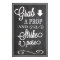 Chalkboard Photo Sign for Props
