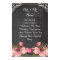 chalkboard poster ,wedding poster