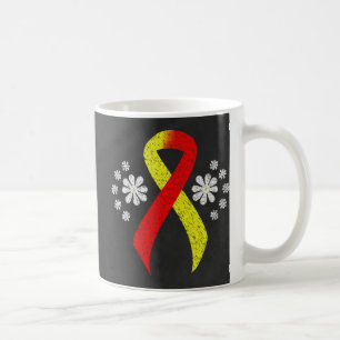 Chalkboard Red and Yellow Ribbon Coffee Mug