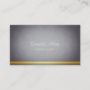 Chalkboard Retro Slate Professional Curves Business Card