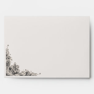 Chalkboard Romance Lined Envelopes