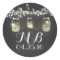 chalkboard rustic lights mason jars wedding