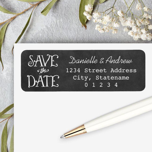 Chalkboard Save the Date Wedding (Creator Uploaded)