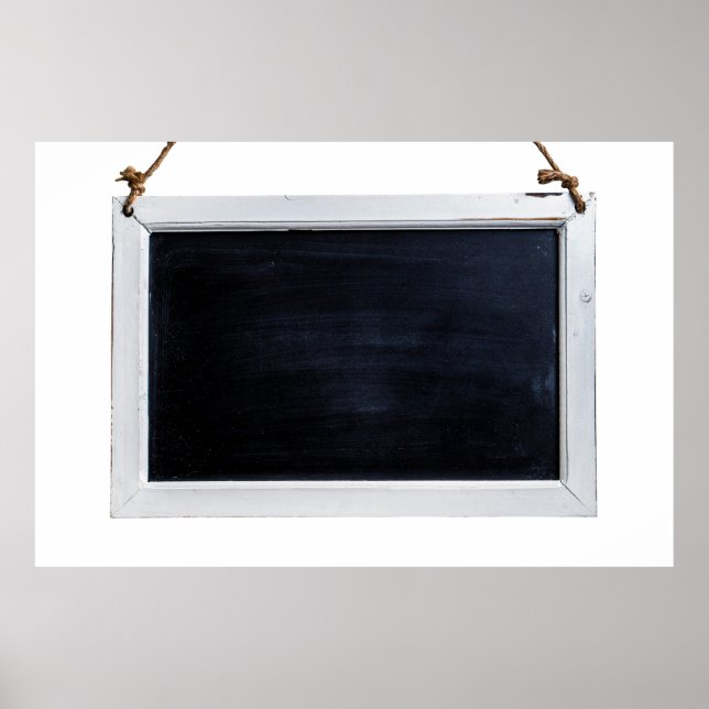 Chalkboard sign black blackboard (Front)