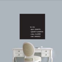 Chalkboard Square Wall Decal