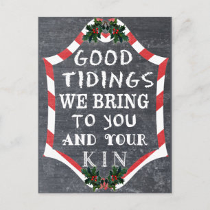 Chalkboard Style Christmas Cards