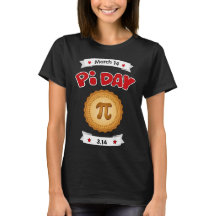 Chalkboard Style Pi Day Woman's T-Shirt